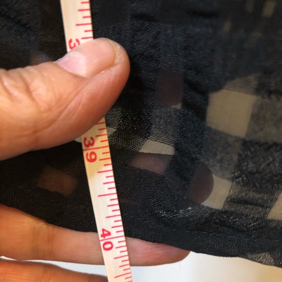 DRESS BLACK MIDI - COTTON Donna Morgan - Picture 10 of 12